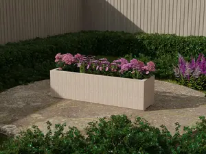 WoodyBloom3 wooden planter, 1800x500x500