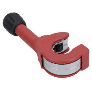 Adjustable Ratchet Action Copper Inox Tube Pipe Cutter One Handed 8mm - 28mm