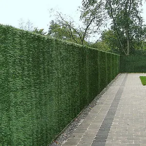 True Products Artificial Conifer Hedge Garden Fence Privacy Screening Balcony - 1.5m x 3m