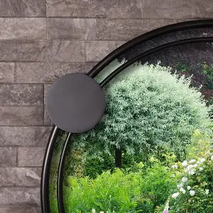 Warsaw Round Garden Mirror Weather Resistant