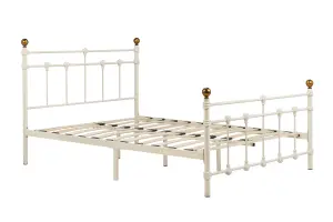 Birlea Atlas Small Double Frame In Bed Cream