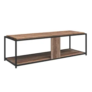 Quincy TV-Stand in Weathered Oak