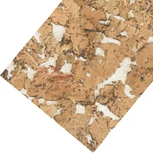 Beautiful Cork Wall Panels - Beige - 1 Pack - 1.98m2 - 600x300x3mm