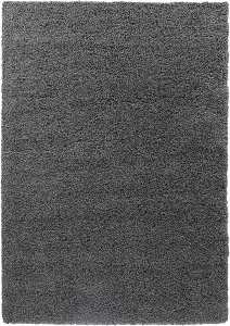 Modern Extra Large Small Soft 5cm Shaggy Non Slip Bedroom Living Room Carpet Runner Area Rug - Dark Grey 160 x 230 cm