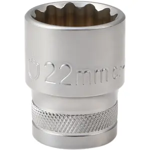 Magnusson ½" Standard Socket 22mm