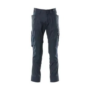 Mascot Accelerate Trousers with Kneepad Pockets - Dark Navy   (32.5) (Leg Length - Short)