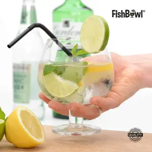 CKB Fishbowl Set of 2 Gin Cocktail Vodka Glass 600ml Gift Set