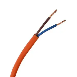 SPARES2GO Universal Cable & Lead Plug for Strimmers, Trimmers, Hedge, Cutters, Lawnmowers (2-Core, 12 Metre)