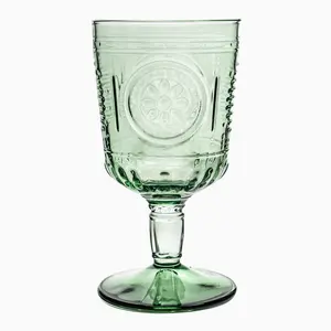 Romantic Wine Glasses - Romantic 320ml (Set of 4) Green