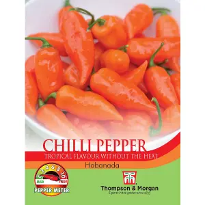 Chilli Pepper Habanada 1 Seed Packet (5 Seeds)