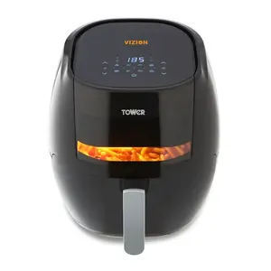 Tower Vortx Vizion Digital Air Fryer with Rapid Air Circulation, 7L, 1800W