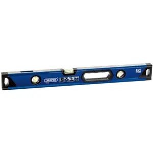 Draper Box Section Level with Side View Vial, 600mm 75102