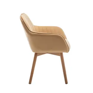 Ariad Upholstered Dining Chair Champagne