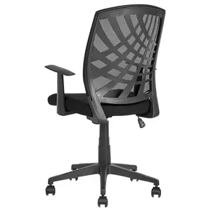 Beliani Modern Office Chair Black BONNY