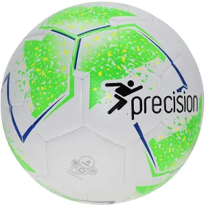 FIFA Official Futsal Ball - Size 3 - WHITE/GREEN Indoor Hardcourt Football