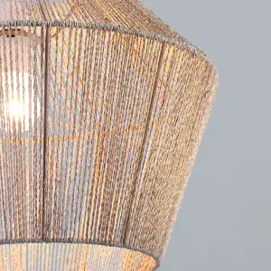 Litecraft Robbo Rattan Natural Lamp Shade