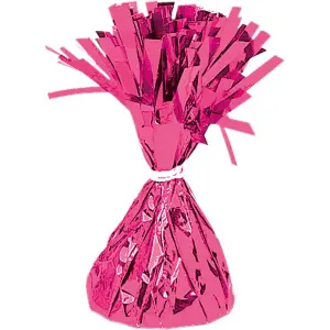 Amscan Foil Fringe Balloon Weight Magenta (One Size)