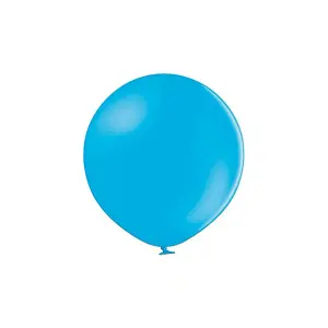 Belbal Latex Pastel Balloons (Pack of 100) Cyan (One Size)