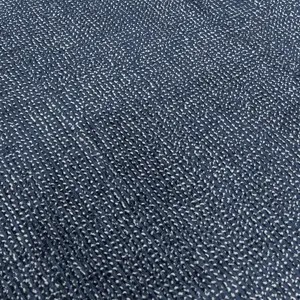 Blue Handmade Luxurious Modern Plain Sparkle Rug For Bedroom & Living Room-200cm X 290cm