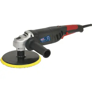 180mm Lightweight Polisher with Variable Speed Control and 1100W Motor