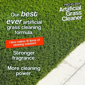 Pro-Kleen Artificial Grass Cleaner for Dogs and Pet Friendly Cruelty Free Disinfectant with Deodoriser 4 in 1-10:1 4L