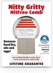 Nitty Gritty Nit Comb(Assorted Colors)