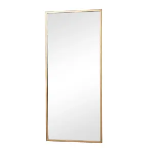 Melody Maison Large Gold Rectangle Mirror 60cm x 140cm