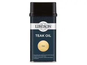 Liberon Teak Oil 250ml - Premium Wood Finish