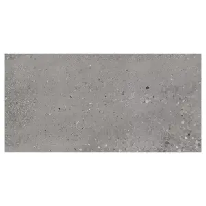 Mythos Matt Grey Concrete Effect Porcelain Outdoor Tile - Pack of 1, 0.72m² - (L)1200x(W)600