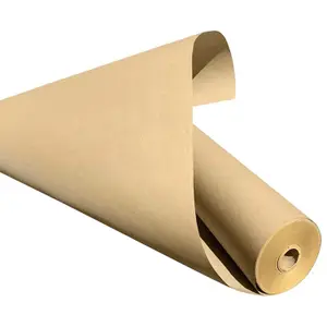 Multipurpose Brown Kraft Paper Roll 750x100mm Rolls For Packing Gifts Arts & Crafts