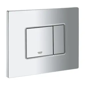 GROHE Skate Cosmopolitan Dual Flush Plate - Chrome