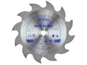 Faithfull FAIZ19012 TCT Circular Saw Blade 190 x 16mm x 12T POS FAIZ19012