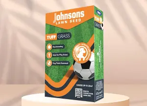 Johnsons Tuffgrass Lawn Seed - 425g - 20m²