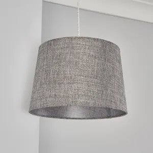 Inlight Ponte Blue Metallic effect Contemporary Light shade (D)30cm