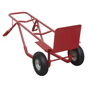 Sealey Sack Truck With Pneumatic Tyres & Handgrips 300kg Capacity CST999