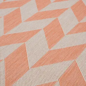 Ecology Collection Outdoor Rugs in Orange  600Or