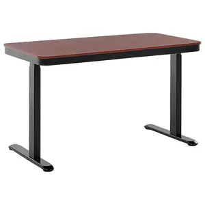 Adjustable Desk Electric Dark Wood KENLY