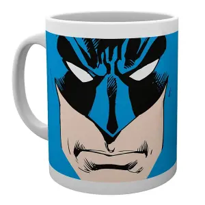 Batman Face 325ml Mug White/Blue/Black (One Size)