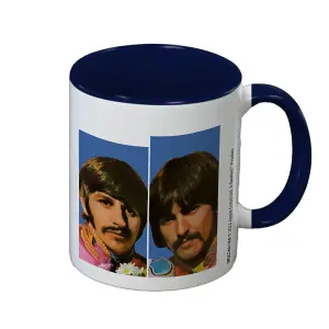 The Beatles All You Need Is Love Inner Two Tone Mug Blue/White/Red (One Size)