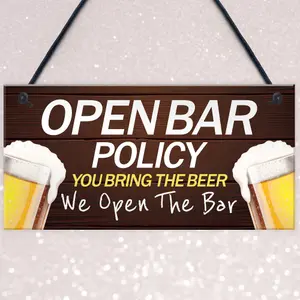 Funny Bar Sign Man Cave Pub Bar Sign Hanging Sign Gift For Him Gift