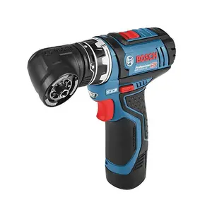 Bosch GSR 12V-15FC 12v Flexiclick Drill Driver 4 Chucks GWS 12V-76 Angle Grinder