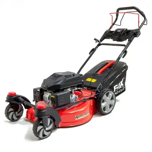 Petrol Lawn Mower Wolf Fox Zero Turn 4 Blades 20", 51cm, Recoil, Self Propelled