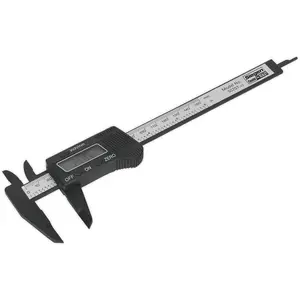 High Precision Digital Vernier Calipers with LCD Display - 0mm to 150mm Range