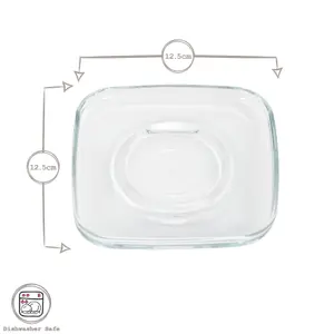 Cozy Glass Espresso Saucers - 12.5cm - Pack of 12