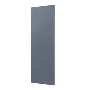 GoodHome Alisma Matt blue Slab Tall wall Cabinet door (W)300mm (H)895mm (T)18mm