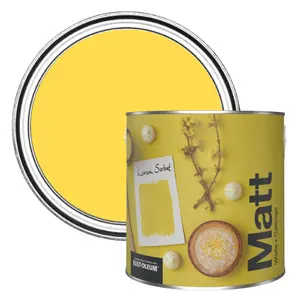 Rust-Oleum Washable Matt Wall Paint - Lemon Sorbet 2.5L