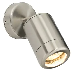 4 PACK Adjustable IP65 Spotlight - 7W LED GU10 - Marine Grade Stainless Steel