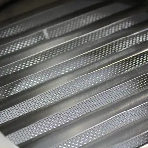 Kair Bull-Nose External Vent 150mm - 6 inch Rear Spigot Stainless Steel Grille with Louvres, Fly Screen and Drip Deflector