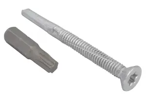 ForgeFix TFCH5560 TechFast Roofing Screw Timber - Steel Heavy Section 5.5 x 60mm Pack 100 FORTFCH5560