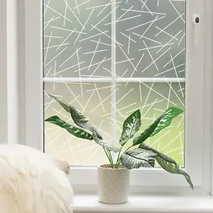 d-c-fix Mikado Static Cling Window Film for Privacy and Décor 1.5m(L) 67.5cm(W)